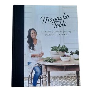 Magnolia Cookbook by Joanna Gaines - Black and White